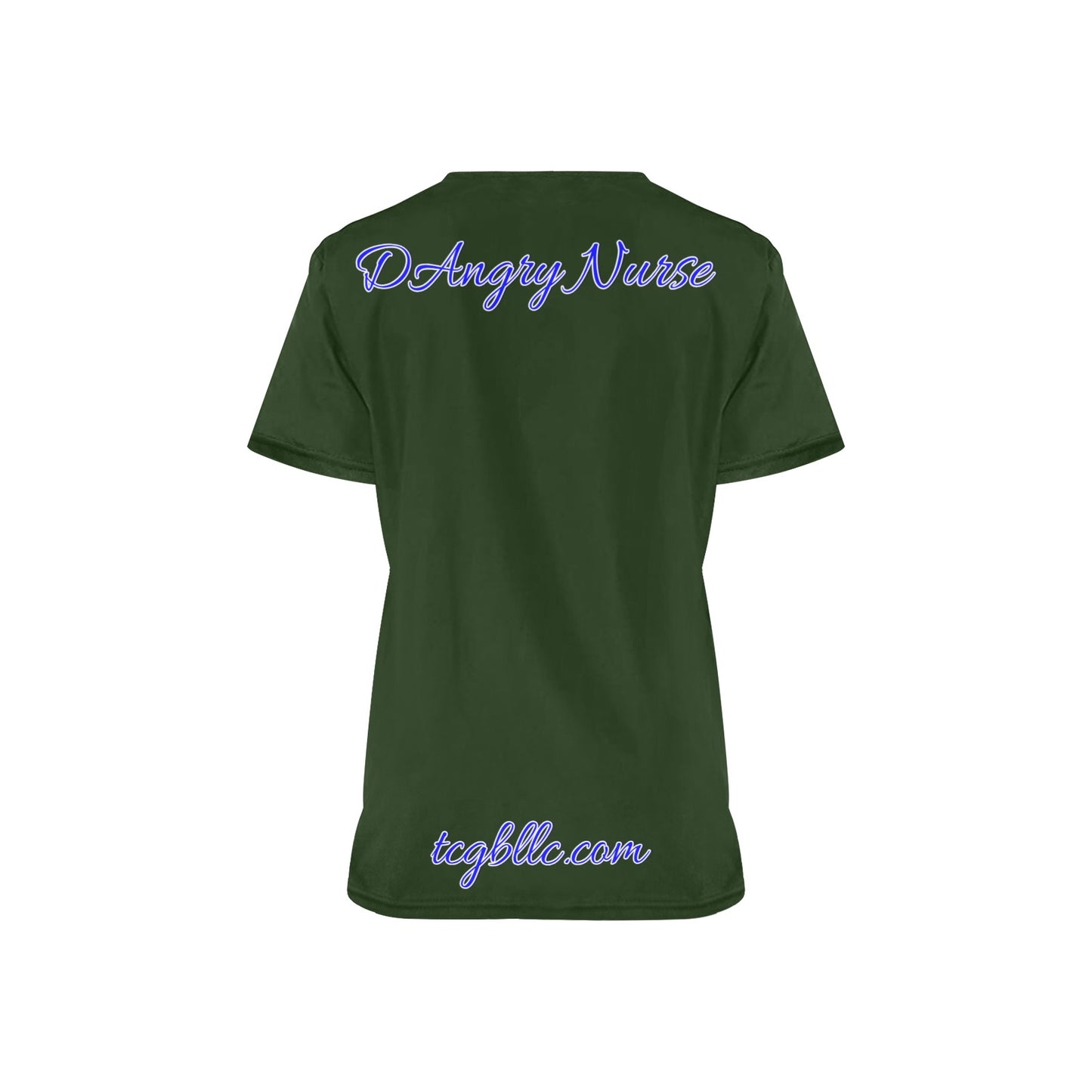 DAngry Nurse Scrub Top