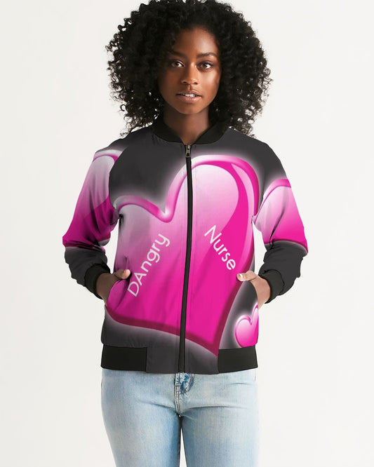 angry heartz Women's Bomber Jacket