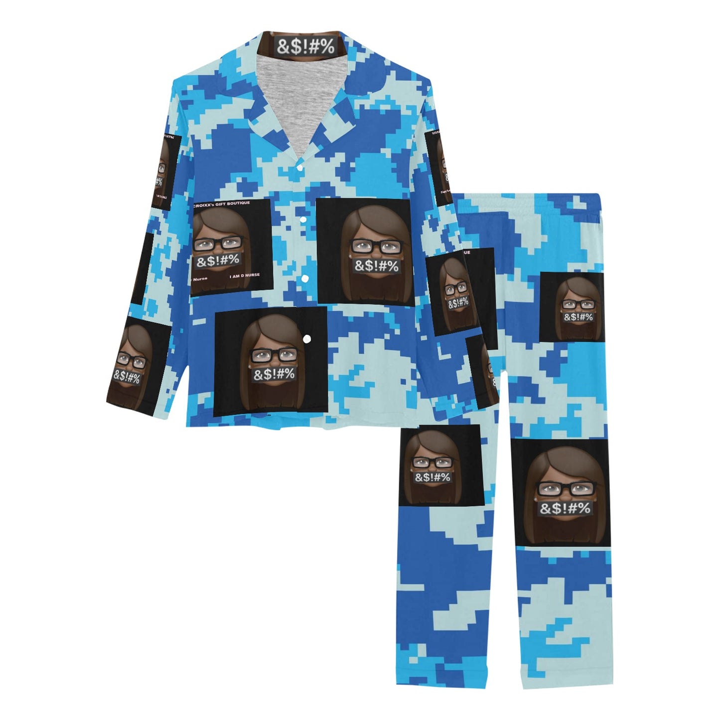 Women's Long Pajama Set