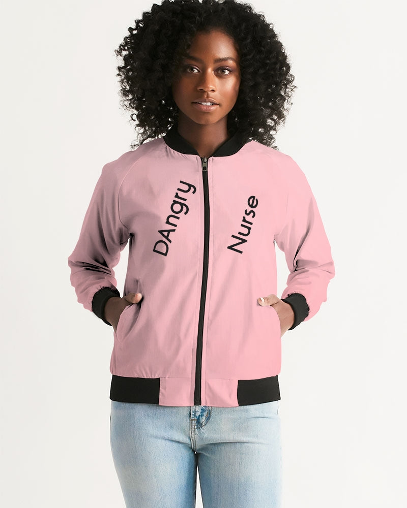 Angry Pink Women's Bomber Jacket