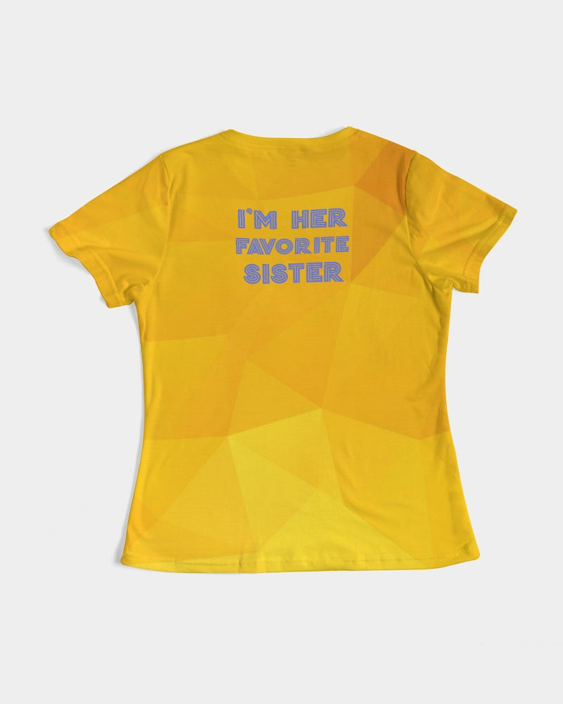 vector-yellow Women's Tee
