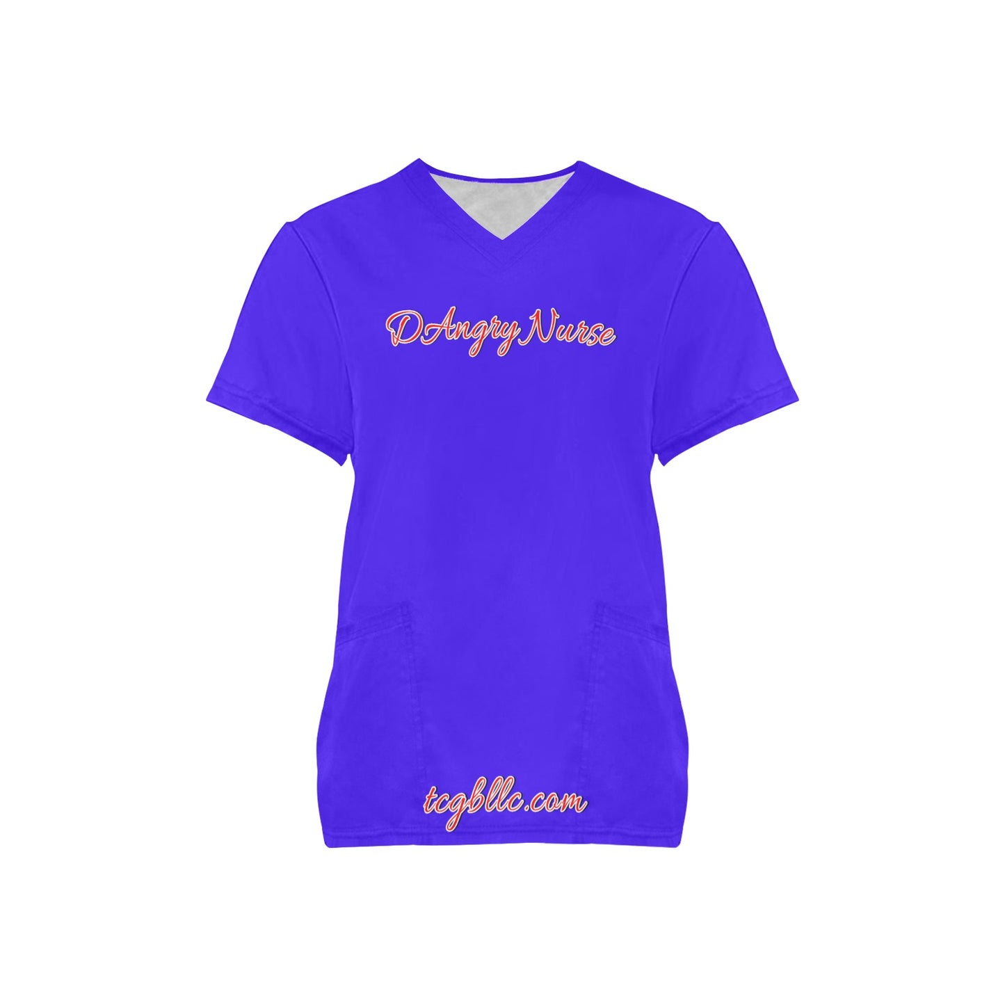 DAngry Nurse Scrub Top