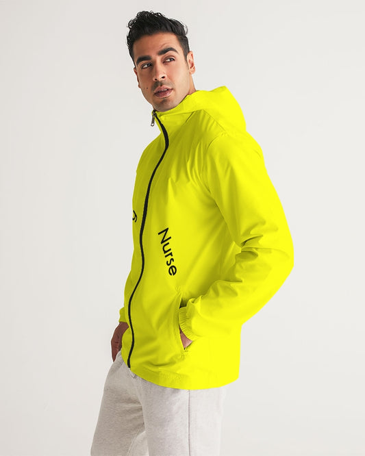 Angry Yellow Men's Windbreaker