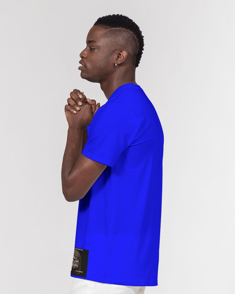 Angry Blue Men's Everyday Pocket Tee