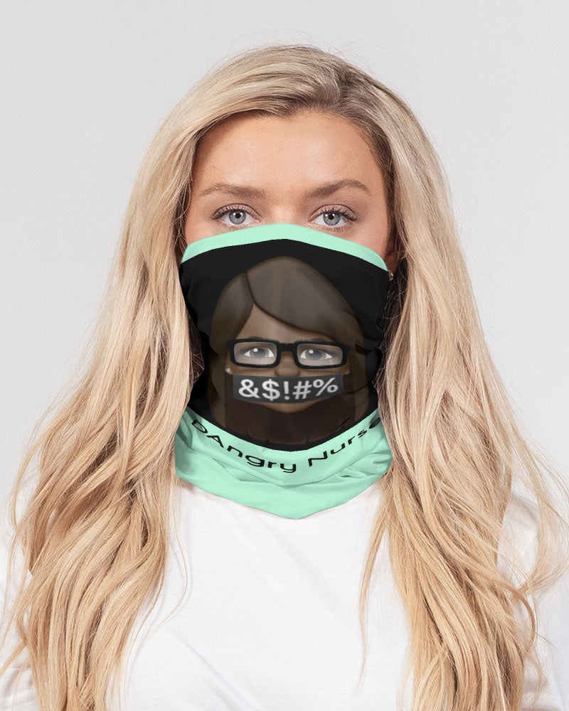 Angry pastel green Neck Gaiter Set