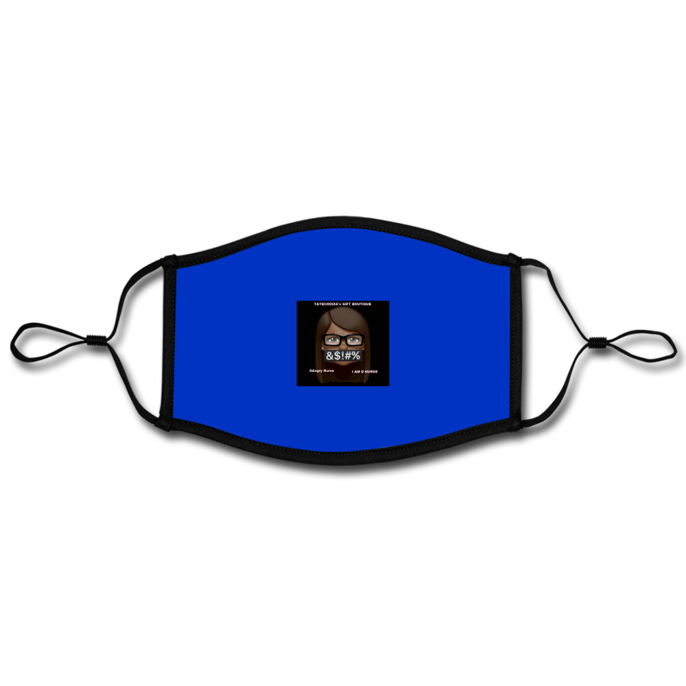 Adjustable Contrast Face Mask (Large) - white/black