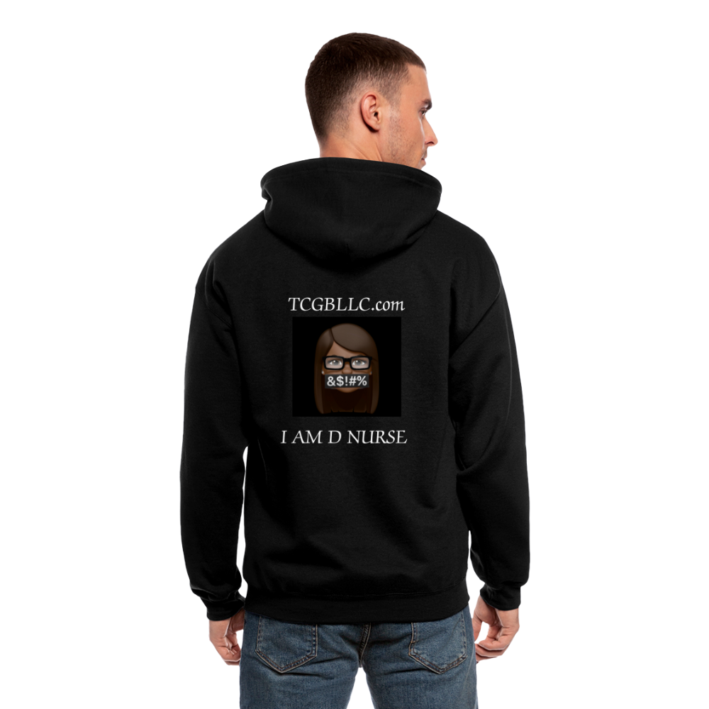 Men's Zip Hoodie - black