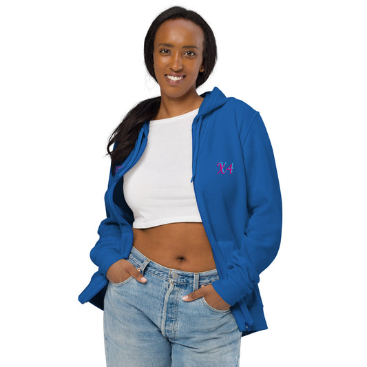 Unisex basic zip hoodie